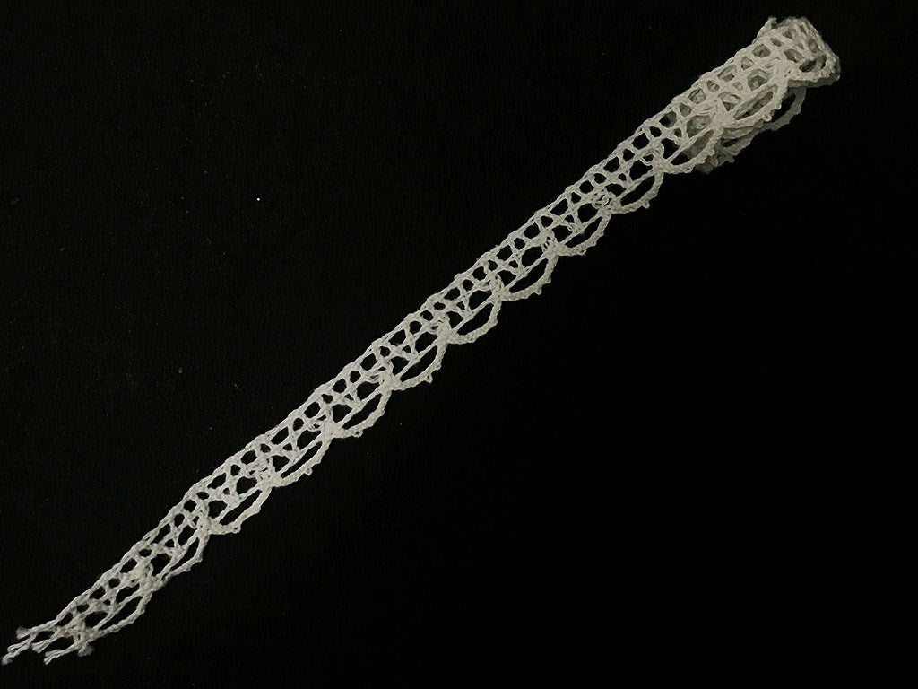 Dyeable Greige Design 59 Cotton Crochet Laces