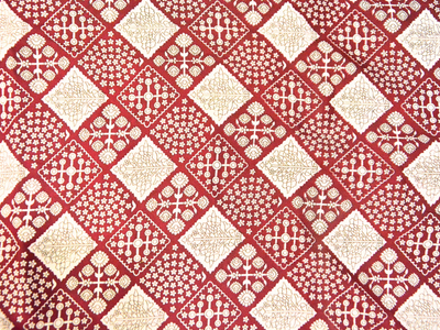 Maroon Diamond Digitally Printed Butter Crepe Fabric