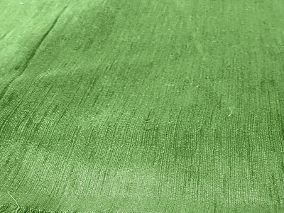 Pista Green Plain Bangalore Raw Silk Fabric  (Wholesale)