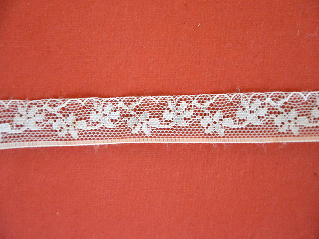 White Pattern 35 Cotton Polyester Lace