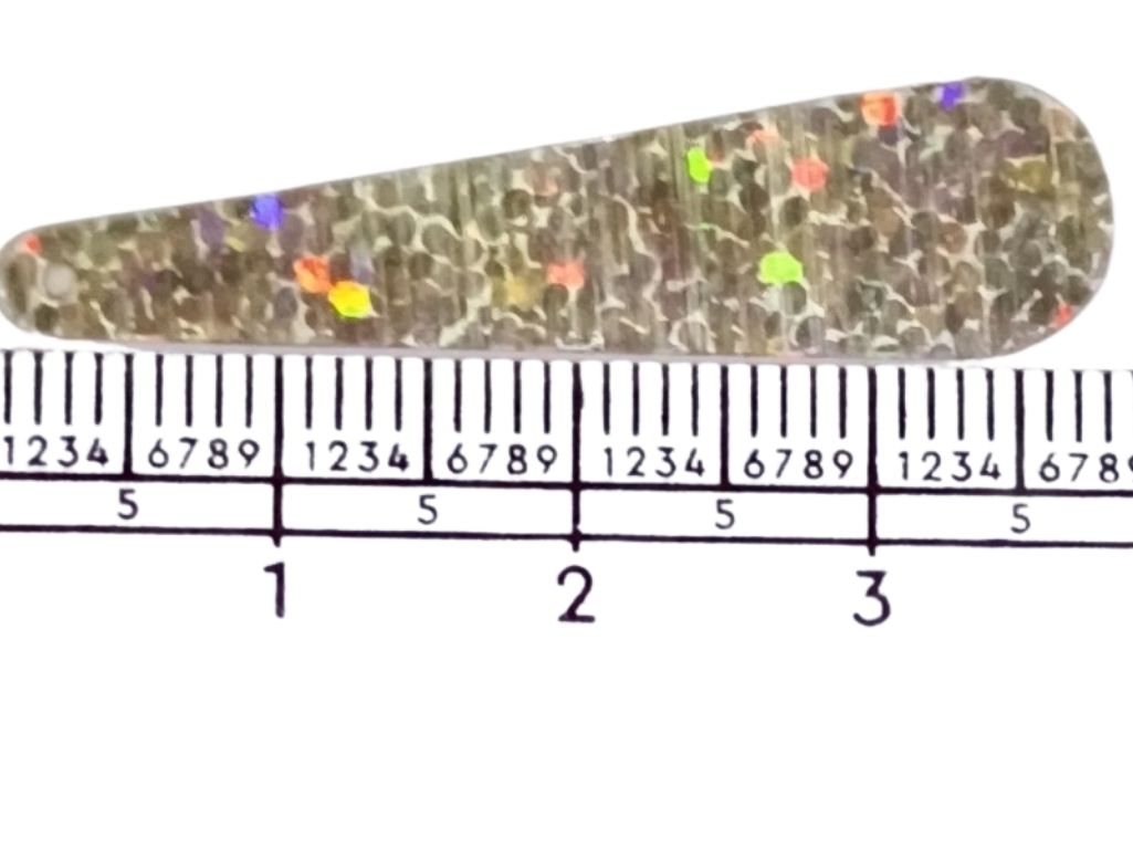 Multicolour Teardrop Plastic Embroidery Sequins
