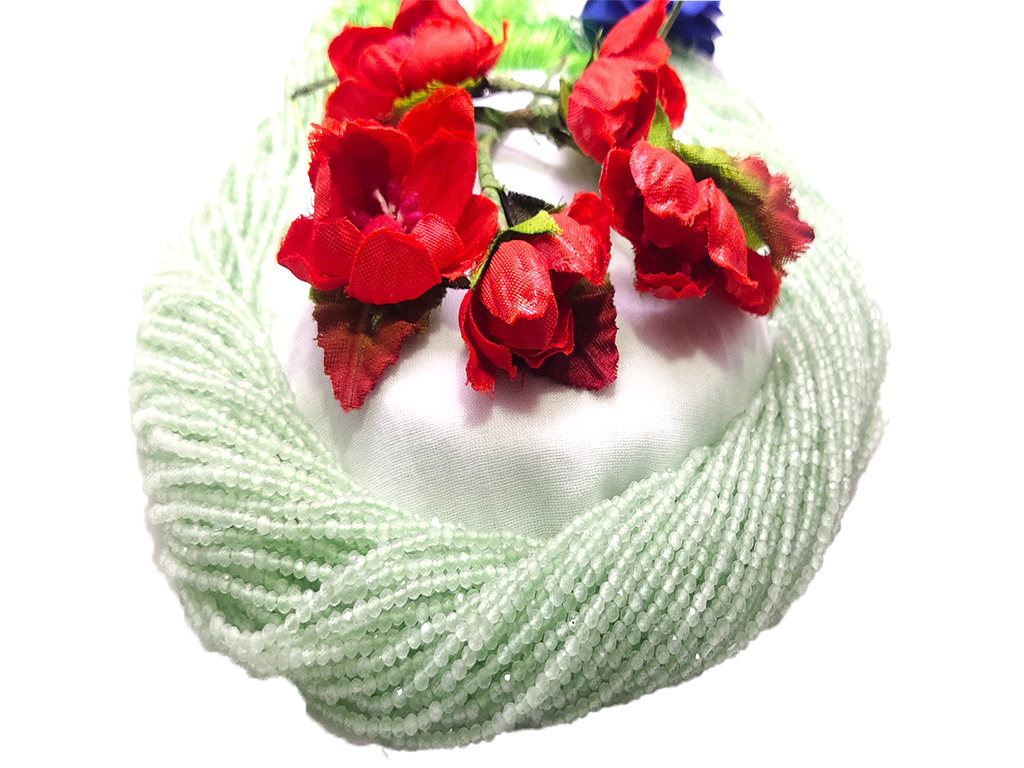 Mint Green Monalisa Hydro Crystal Beads (Wholesale)
