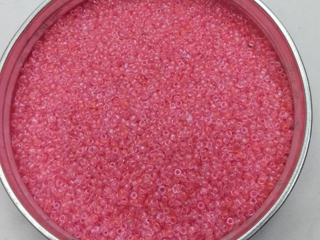 Light Red Lustre Round Rocaille Glass Seed Beads- 2 mm (Wholesale)