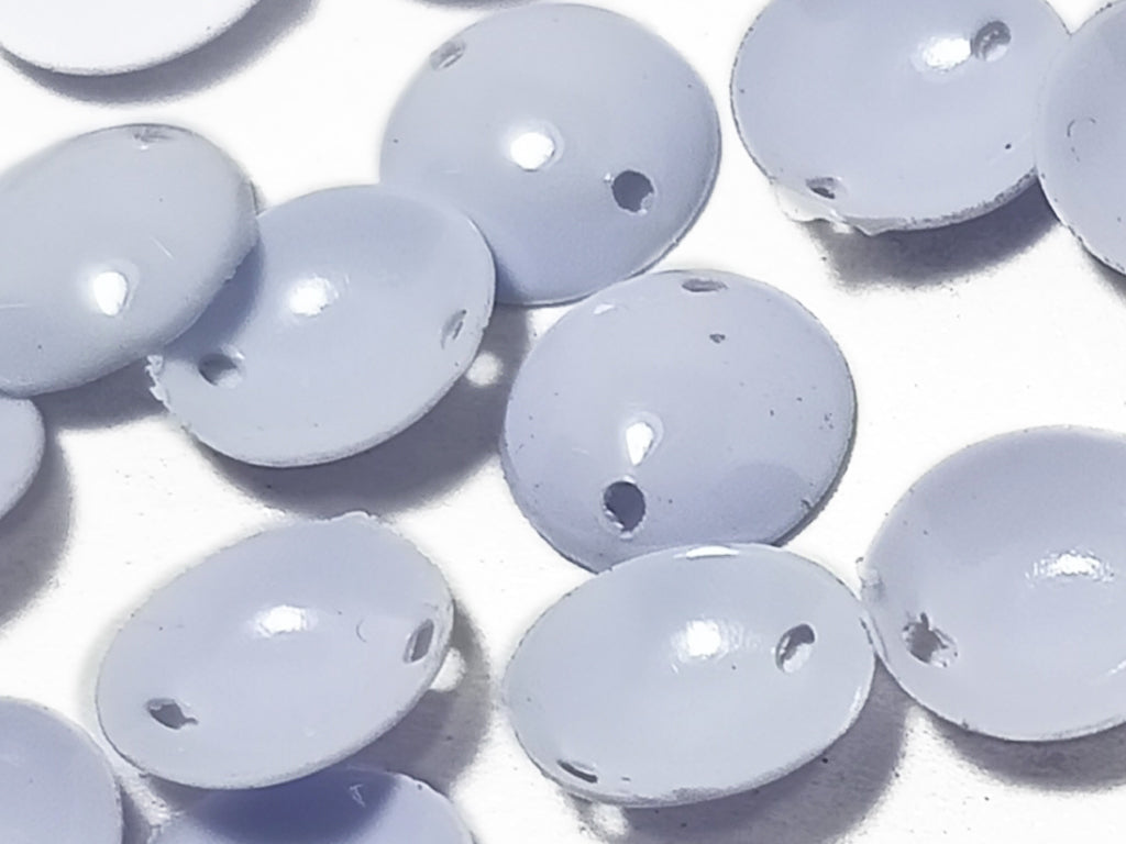 Lavender Spherical Cap Two Hole Plastic Sequins