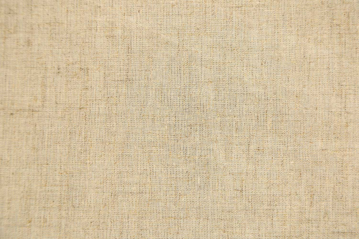 Natural Plain Rayon Flax Fabric