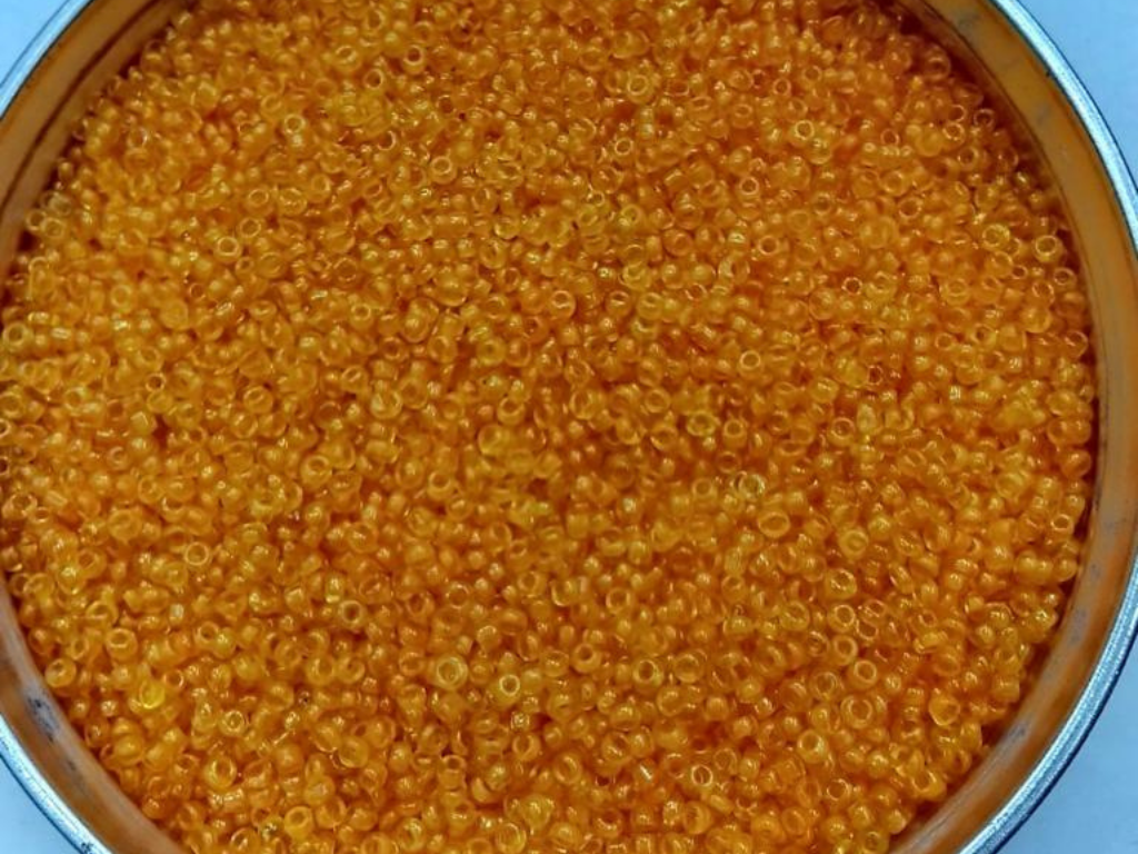 Mustard Round Rocaille Glass Seed Beads- 2 mm (Wholesale)