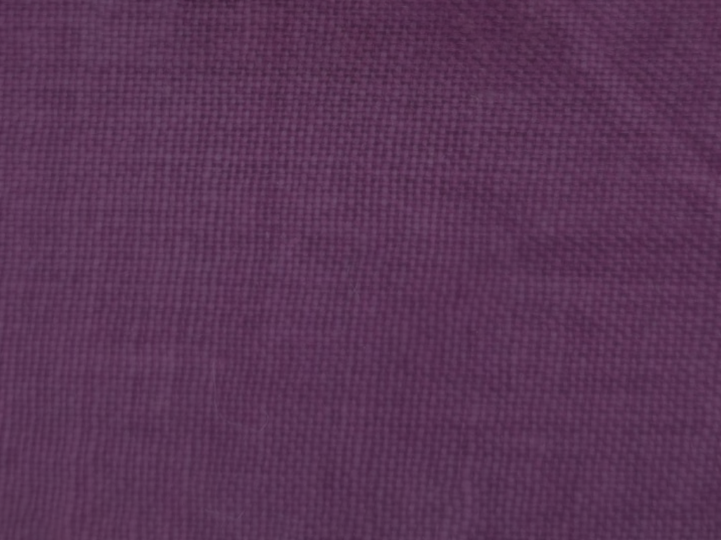 Dark Matte Purple Plain Glazed Cotton Fabric