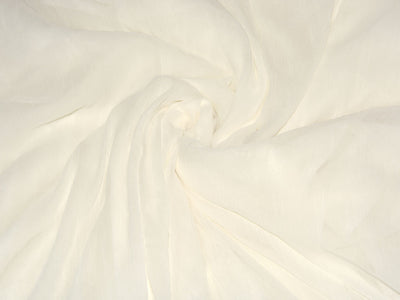 White Plain Chiffon Fabric (Wholesale)