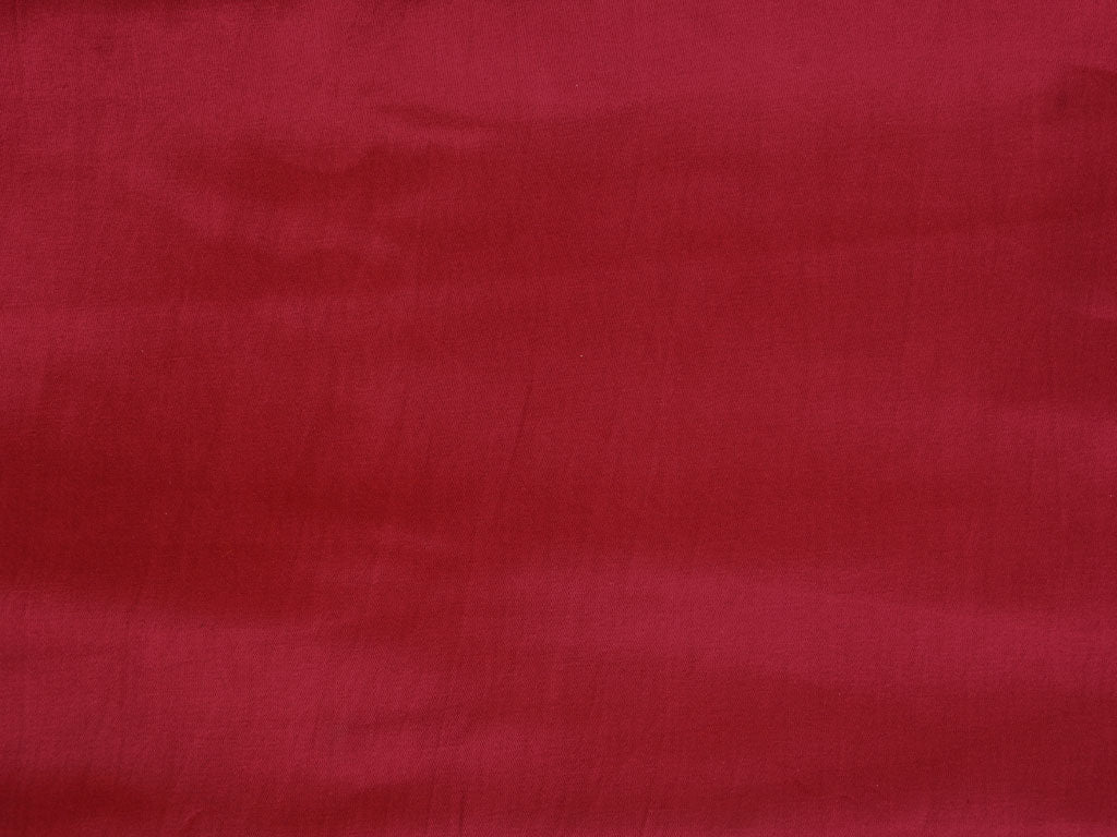 Maroon Plain Pure Viscose Gaji Silk Fabric (Wholesale)