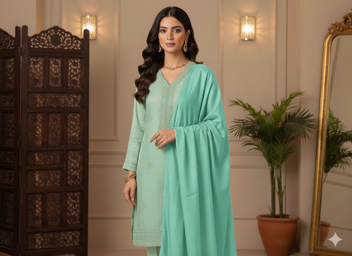 Baby Blue Plain Malai Satin Fabric