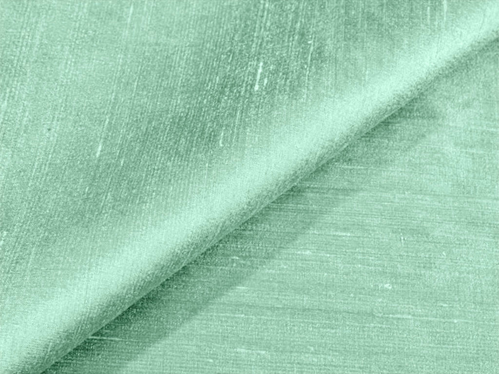 Light Pista Green Plain Bangalore Raw Silk Fabric  (Wholesale)