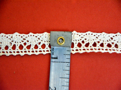 Off White Pattern L-70 Dyeable Cotton Crochet Lace (Wholesale)