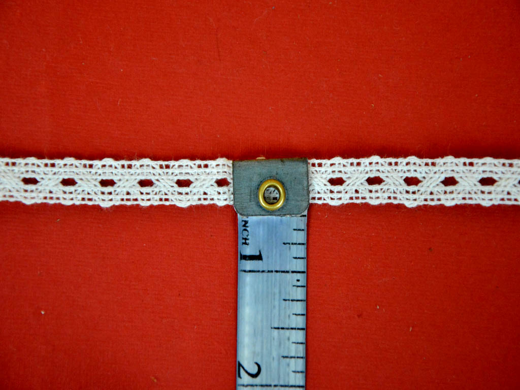 Off White Pattern 14 Cotton Crochet Lace