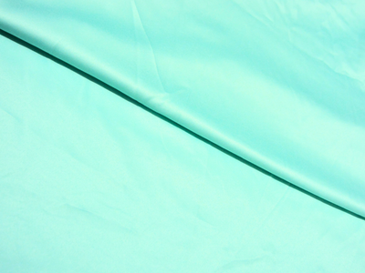Baby Blue Plain Malai Satin Fabric  (Wholesale)