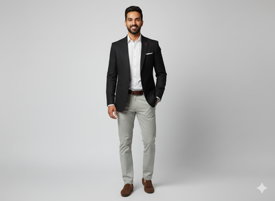 जेट ब्लैक प्योर लिनन फ़ैब्रिक - 60 ली