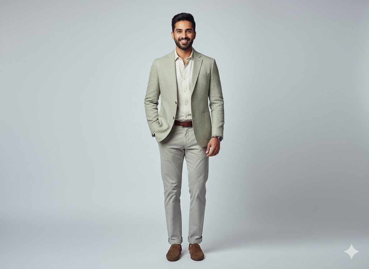 एक्रू प्लेन शुद्ध लिनन 60 ली फ़ैब्रिक