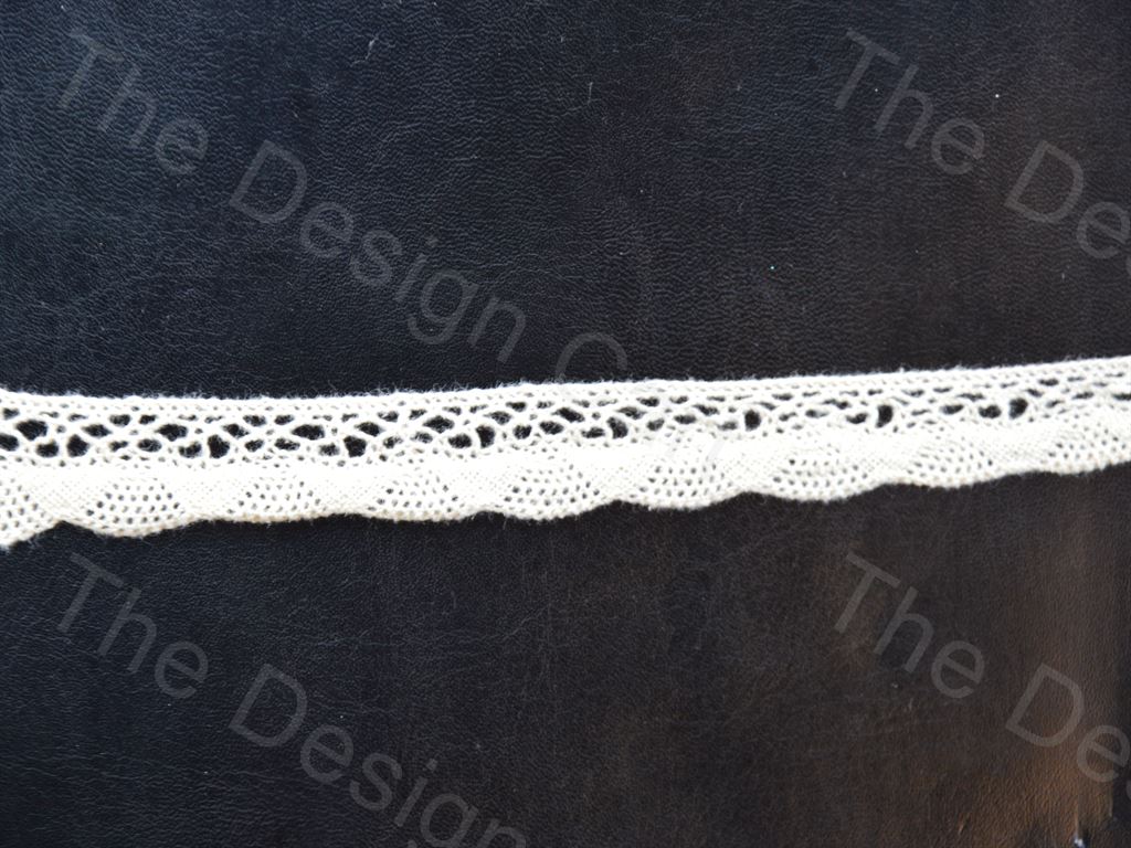 Dyeable Greige Design 43 Cotton Crochet Laces