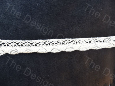 Dyeable Greige Design 43 Cotton Crochet Laces