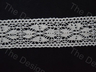Dyeable Greige Design 39 Cotton Crochet Laces