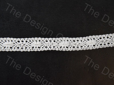 Dyeable Greige Design 34 Cotton Crochet Laces