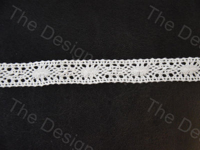 Dyeable Greige Design 32 Cotton Crochet Laces