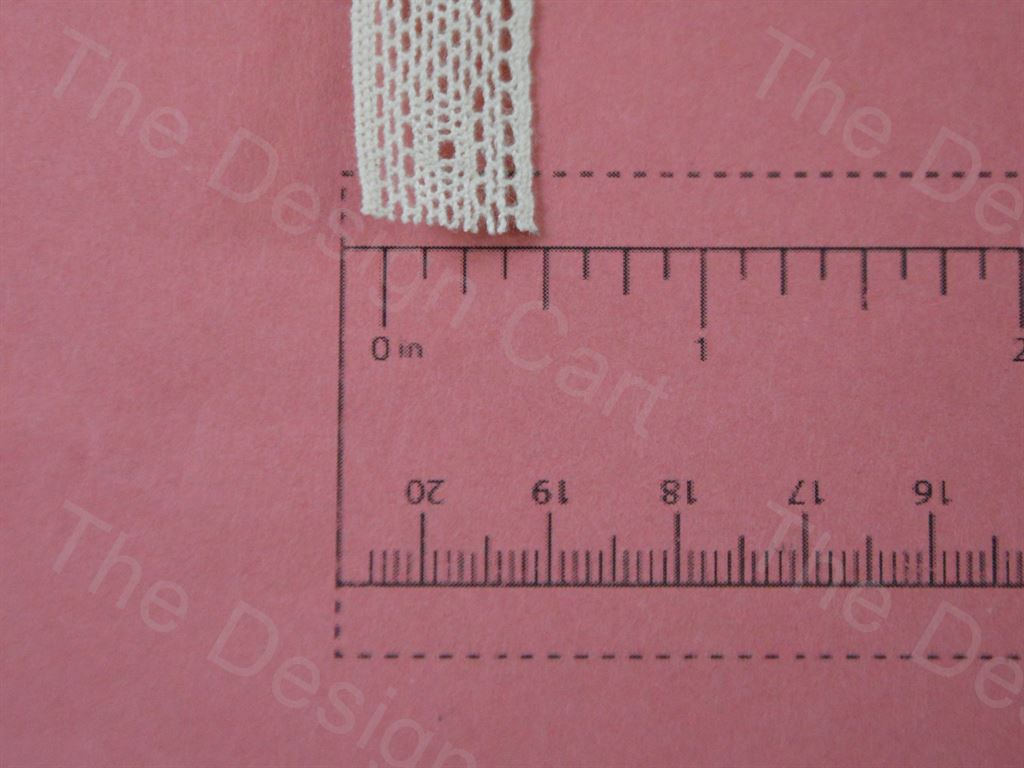 Dyeable Greige Design 30 Cotton Crochet Laces