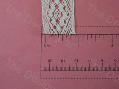 Dyeable Greige Design 29 Cotton Crochet Laces