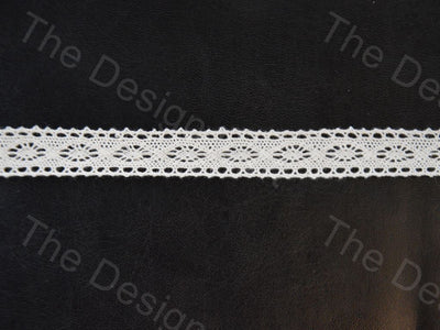 Dyeable Greige Design 27 Cotton Crochet Laces