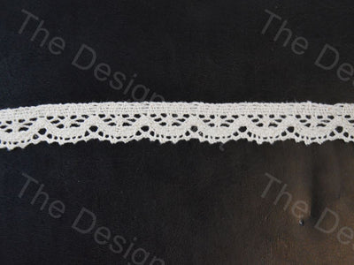 Dyeable Greige Design 24 Cotton Crochet Laces