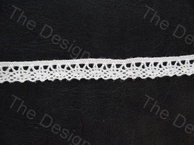 Dyeable Greige Design 16 Cotton Crochet Laces