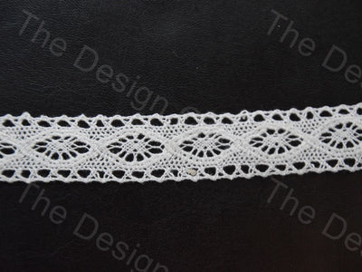 Dyeable Greige Design 4 Cotton Crochet Laces