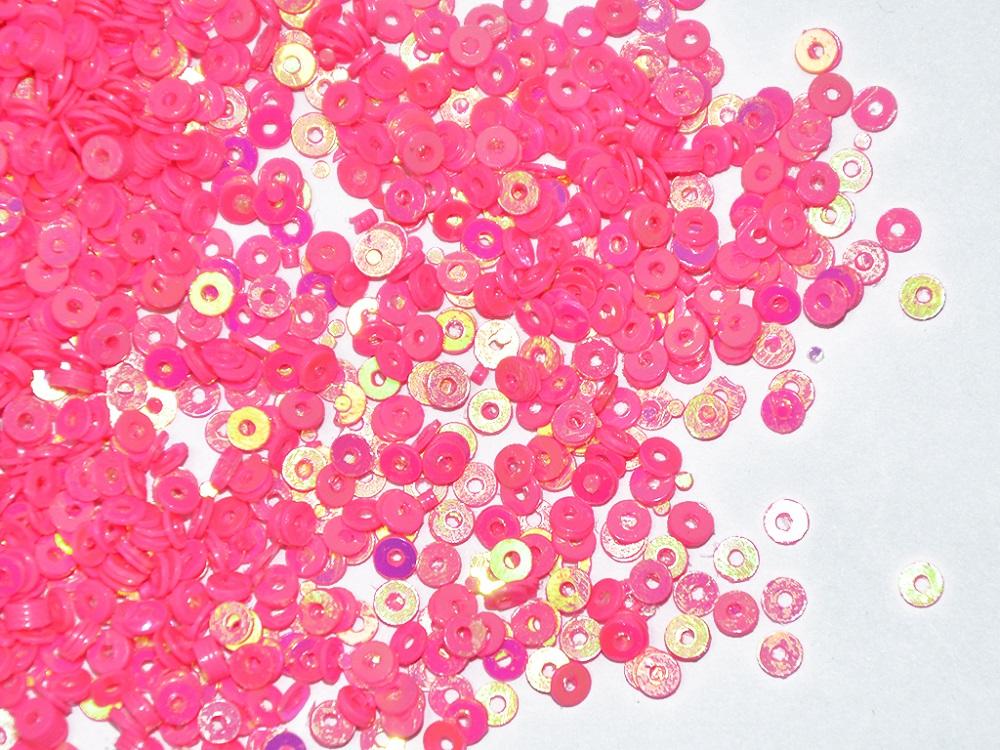 bright-pink-circular-plastic-sequins