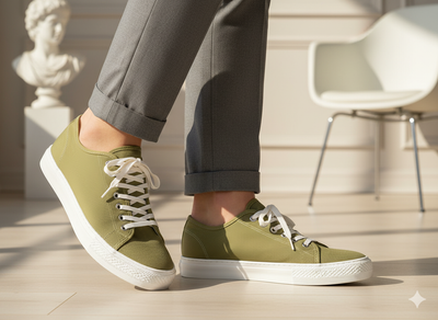 खाकी सादा भारी सूती कैनवास कपड़ा