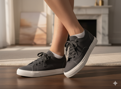 ग्रे सादा भारी सूती कैनवास कपड़ा