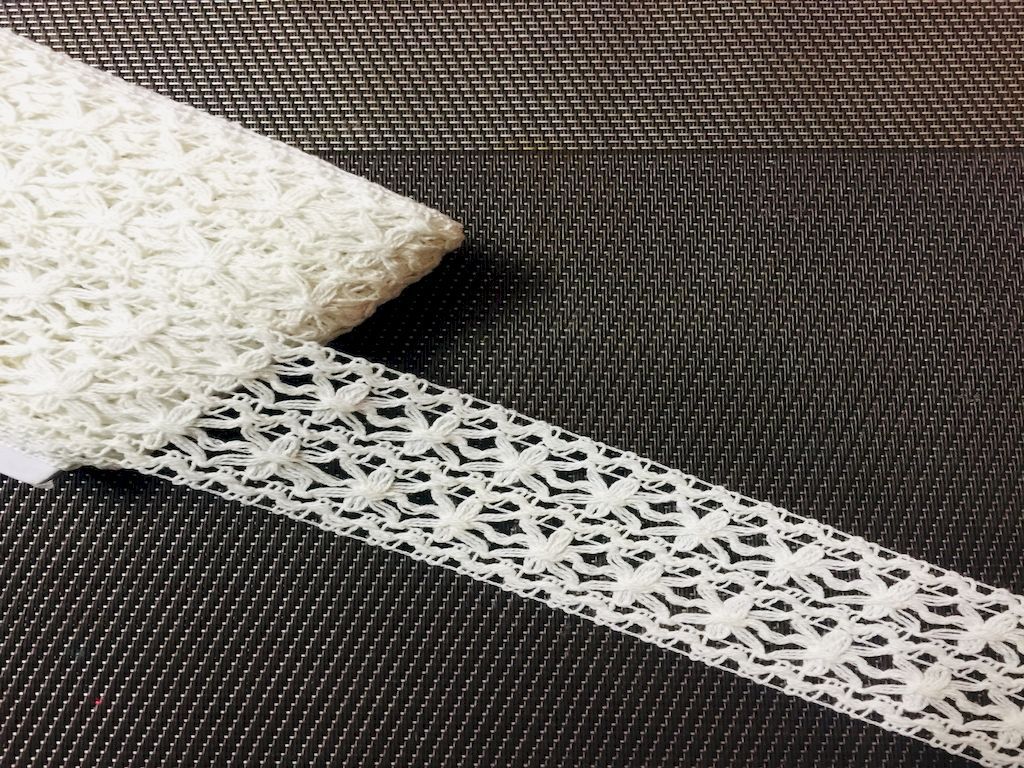 White Cotton Crochet Lace (Wholesale)