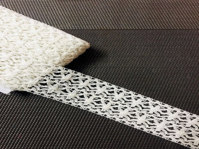 White Cotton Crochet Lace (Wholesale)