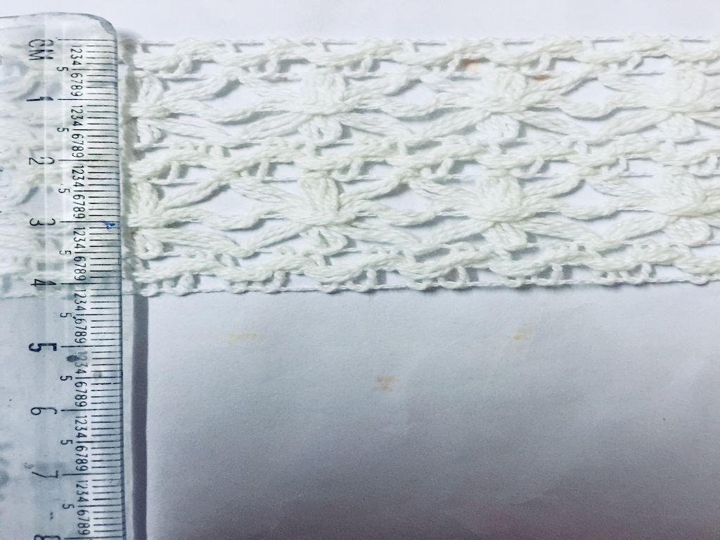 White Cotton Crochet Lace (Wholesale)