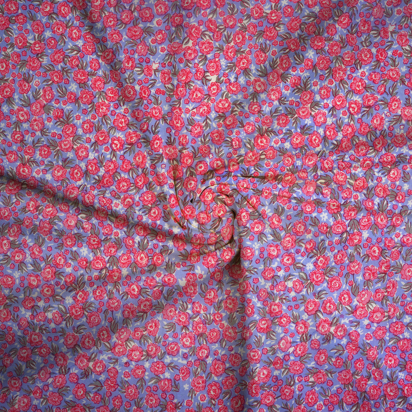 Multicolour Floral Pure Cotton Printed Unstitched Fabric