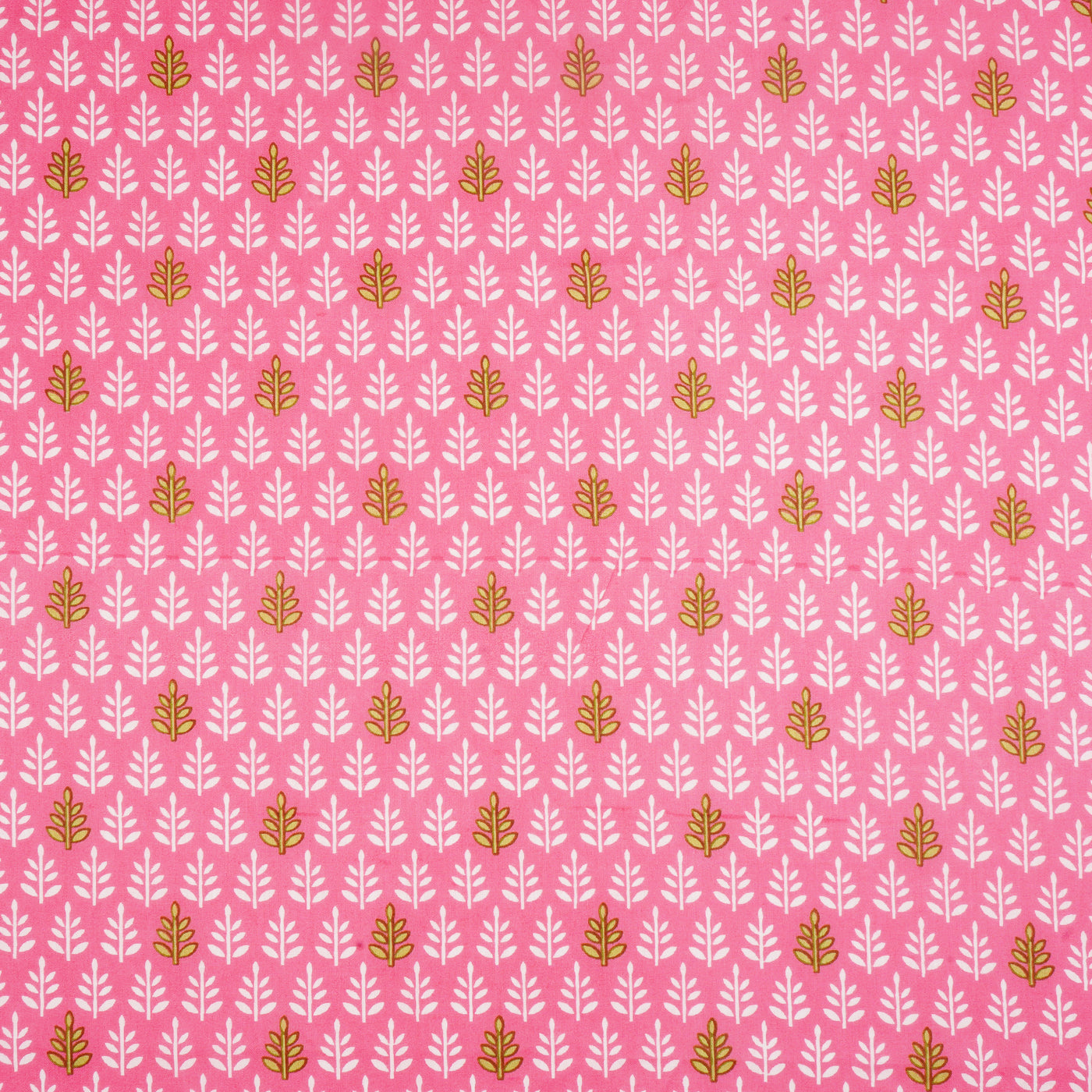 Light Pink Floral Pure Cotton Printed Unstitched Fabric