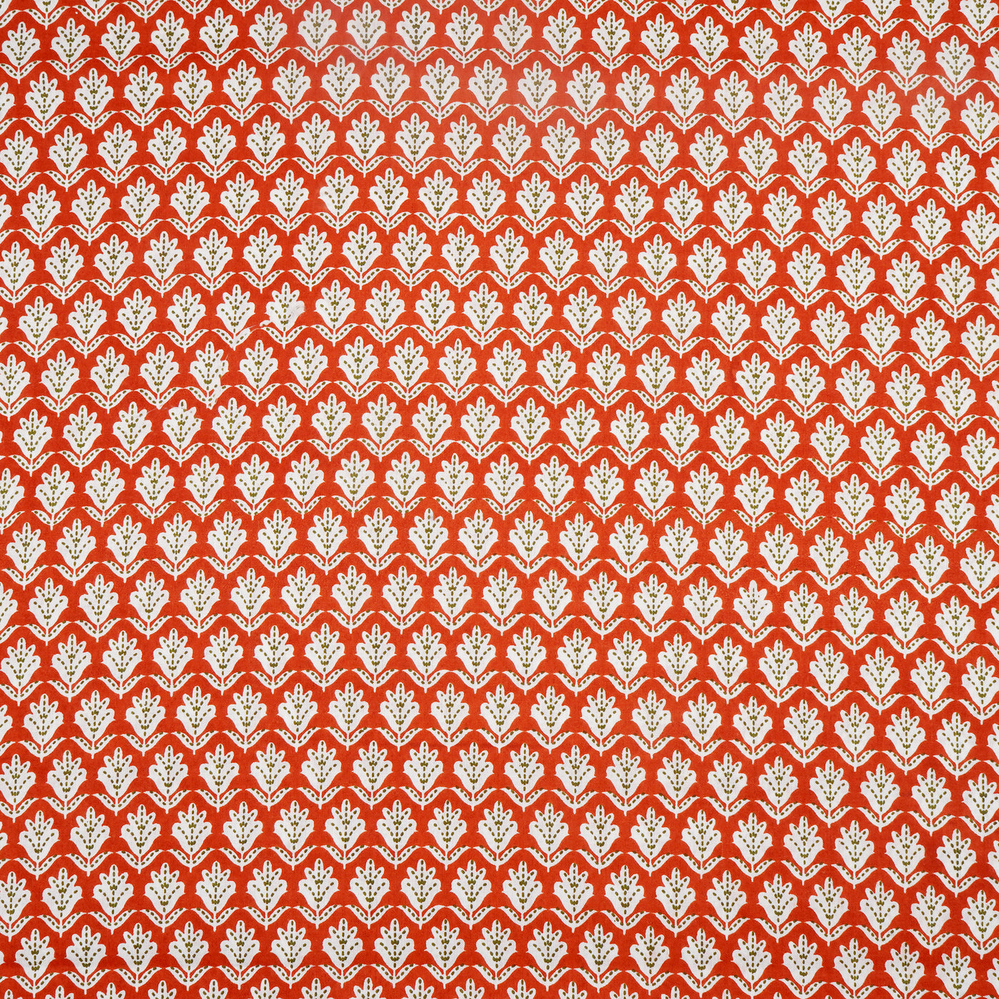 Light Orange Pure Cotton Printed Unstitched Fabric