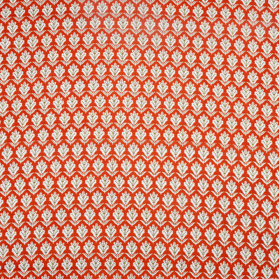 Light Orange Pure Cotton Printed Unstitched Fabric