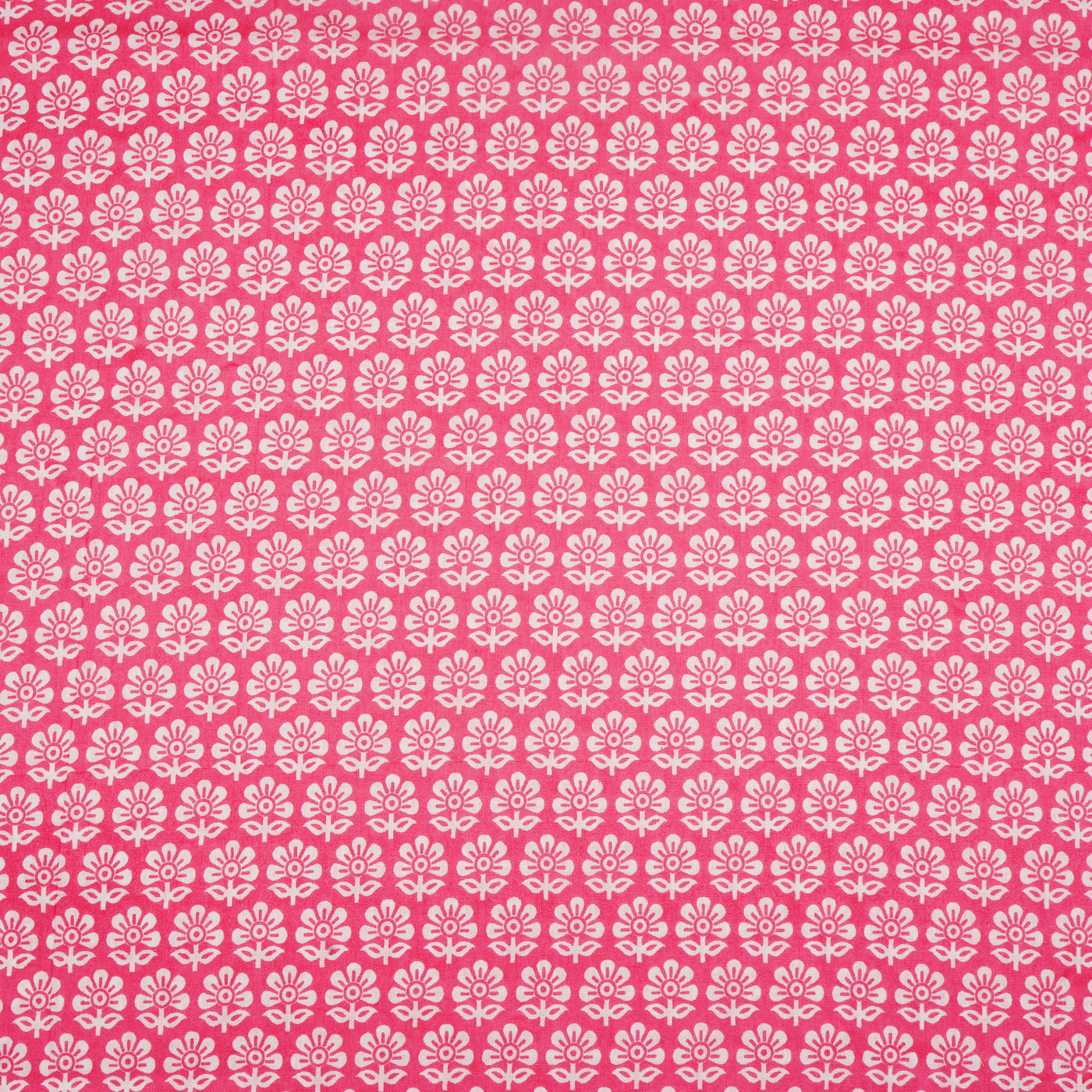 Light Pink Floral Pure Cotton Printed Unstitched Fabric