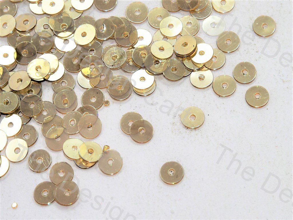 Dull Transparent Centrehole Circular Sequins (549512085538)