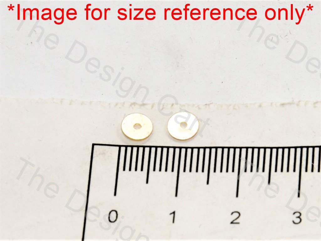 Beige Transparent Centrehole Circular Sequins - The Design Cart (549512085538)