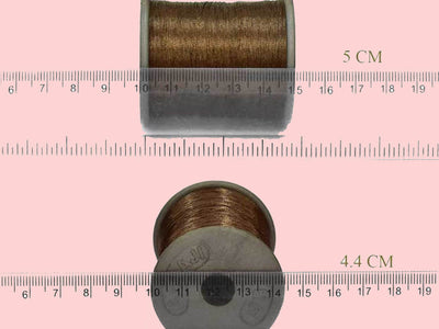 dark-brown-metallic-zari-threads