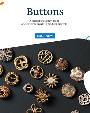 Fancy buttons on sale for clothes