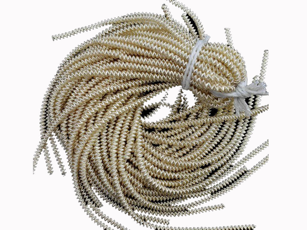 Light Cream Spiral Dabka / French Wire (Wholesale)