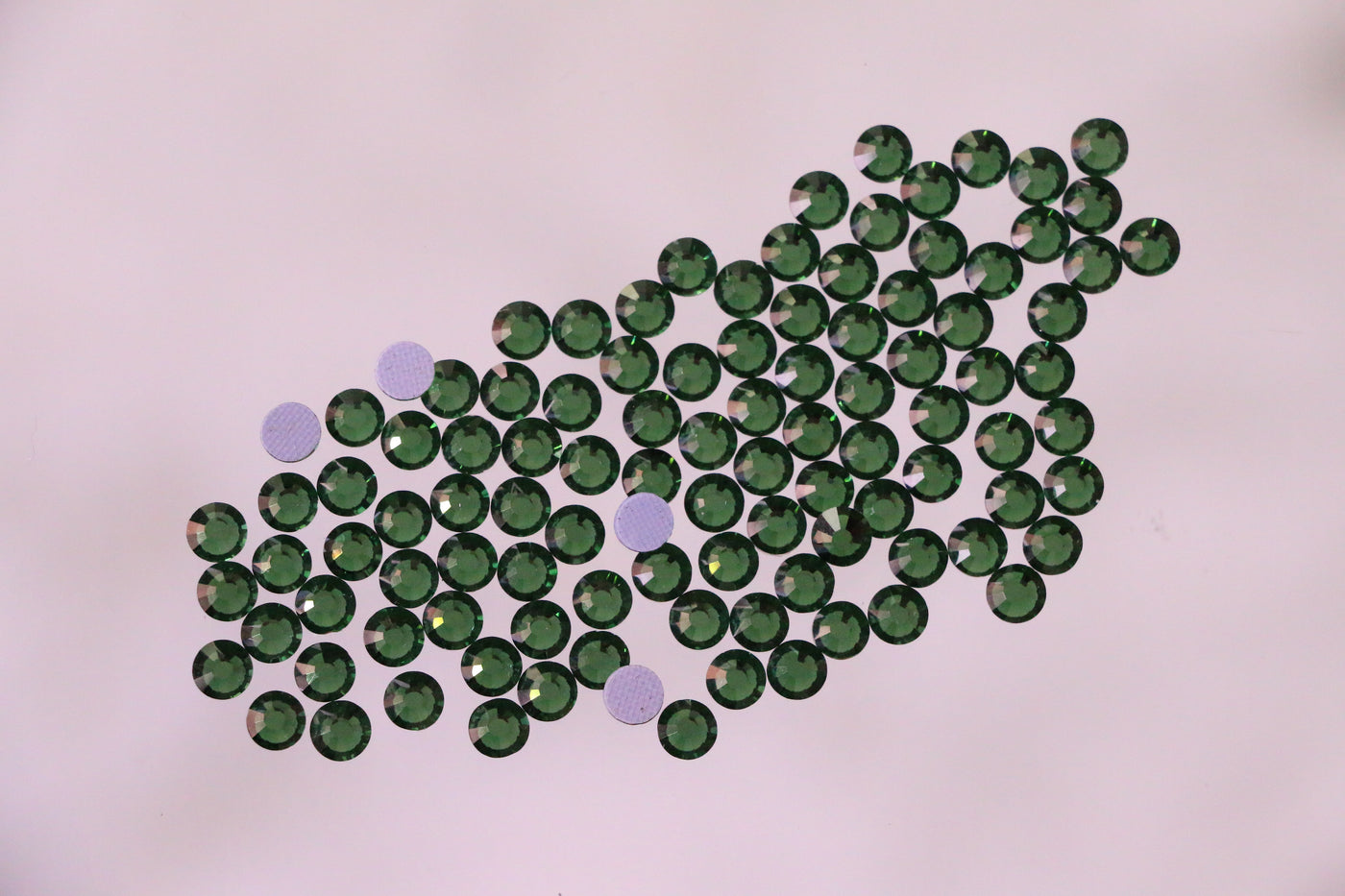 Green Turmaline Hotfix Rhinestones