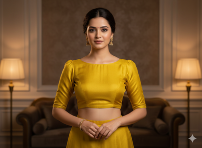 Saffron Sun Mulberry Heavy Raw Silk