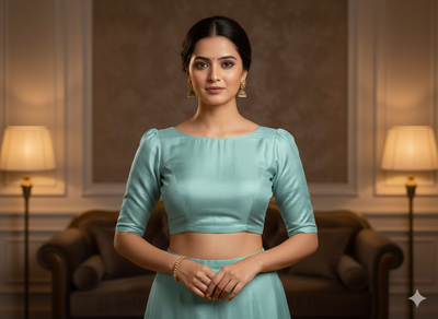 Cloud Blue Mulberry Raw Silk (Wholesale)